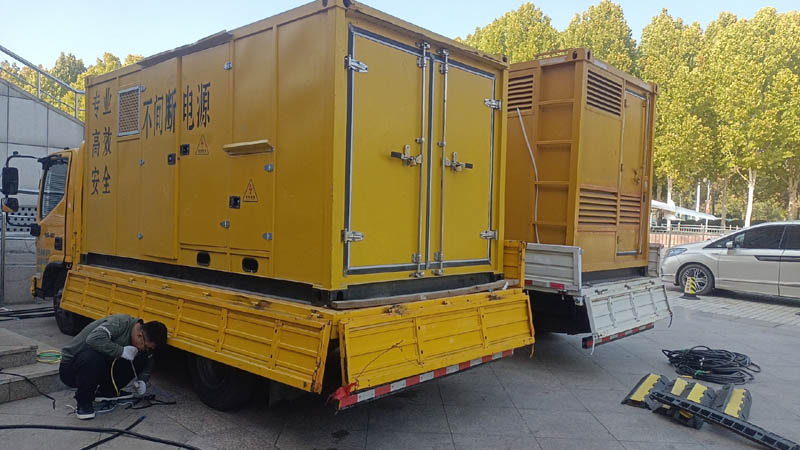 田家庵柴油发电机组和UPS电源配合使用时的注意事项